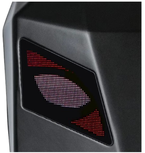 Mochila LED com Compartimento para Capacete, Notebook e USB